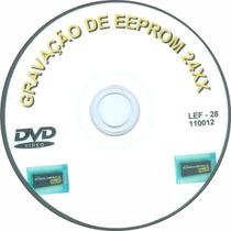 Curso em DVD aula físico,Gravação de Eeprom 24xx,com Kit