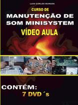 Curso em DVD aula físico,Manutenção em Som Minisystem. 7 volumes