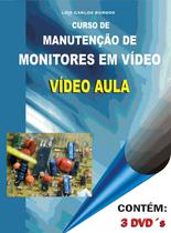Curso em DVD aula físico,Monitores.Coleção Completa com 3 volumes - Burgos Eletrônica