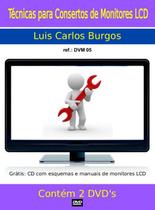 Curso em DVD aula físico,Monitores LCD