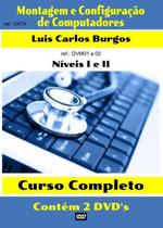 Curso em DVD aula físico,Montagem e Configuração de PC.Col. Completa 2 vol. - Burgos Eletrônica