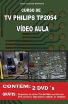 Curso em DVD aula, físico,TV Philco TP 2054. 2 Volumes - Burgos Eletrônica