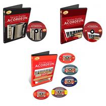 Curso Escalas Acordeon E Sanfona 7 Dvds