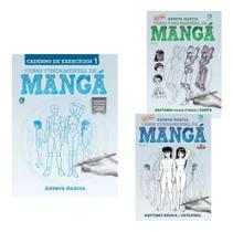 Curso Fundamental De Manga - 2 Volumes + Cad De Exercicios - editora criativo