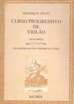 Curso Progressivo De Violão (nivel Médio) Henrique Pinto - Ricordi