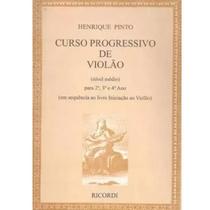 Curso progressivo violao henrique pinto - ricordi Curso progressivo violao henrique pinto - ricordi