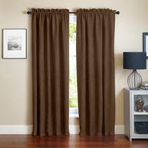 Curtain Blazing Needles Microsuede 213x132cm Room Darkening