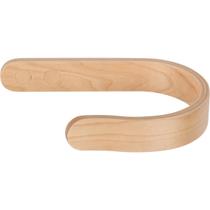 Curtain Holdbacks Waveply Wood em forma de U Hook Maple, conjunto de 2