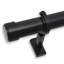 Curtain Rod Blast Home Luxury 90cm Tuxedo Black Signature