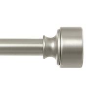 Curtain Rod, hei! caro níquel escovado 1-3m Heavy Duty