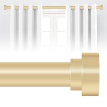 Curtain Rod, hei! Dear Gold 45-150 cm de diâmetro ajustável de 2,5 cm Curtain Rod, hei! Dear Gold 45-150 cm de diâmetro ajustável de 2,5 cm