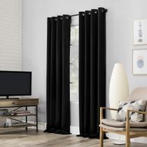Curtain Sun Zero Nordic, pacote com 2 unidades, Theatre Grade, 100% Blackout
