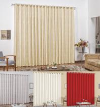 Curtinas para quarto 3 metros moderna micropercal com ilhós cromado cortina sala