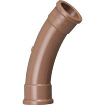 Curva 45 Soldável 40 Mm Referência 396 Krona Linha Soldável Pvc Marrom Curva 45 Soldável 40 Mm Referência 396 Krona Linha Soldável Pvc Marrom