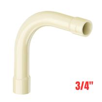 Curva 90 Aquatherm Soldável CPVC Bege Para Canos Tubo De Água Quente De 3/4” Polegada 22mm Tigre