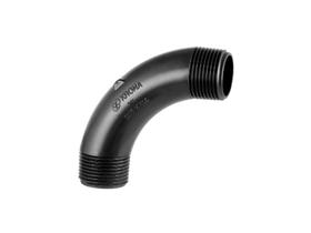 Curva 90 Graus Eletroduto PVC Curto Rosca 3/4" KRONA Curva 90 Graus Eletroduto PVC Curto Rosca 3/4" KRONA