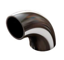 Curva 90 inox 304 pipe od 1.1/2'' x 1,5mm.