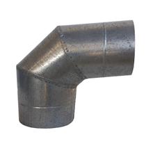 Curva 90 P/ Chaminé Duto 12 Polegadas Galvanizado, Lareir