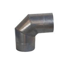 Curva 90 P/ Chaminé Duto 8 Polegadas Galvanizado, Lareira