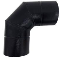 Curva 90 Para Chaminé Duto 12 Polegadas Preta 304mm Solda Curva 90 Para Chaminé Duto 12 Polegadas Preta 304mm Solda