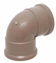 Curva 90 Soldavel Curta BB (5 Unidades) Marrom 60MM 20002132 PLASTILIT Curva 90 Soldavel Curta BB (5 Unidades) Marrom 60MM 20002132 PLASTILIT