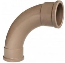 Curva 90 Soldavel Curta BB Cor: Marrom - PLASTILIT