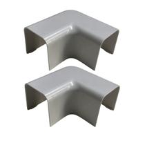 Curva 90º Lateral P/ Canaleta De Split Cdr30 30mm Perfiltec Kit 2un Curva 90º Lateral P/ Canaleta De Split Cdr30 30mm Perfiltec Kit 2un