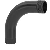 CURVA 90º PRETA ROSCAVEL 1.1/2