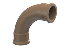 Curva 90º Soldável Curta 32mm Marrom - Tigre 5448