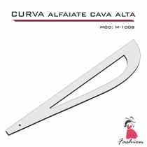 Curva Alfaiate Cava Alta Acrílico Corte Costura 1008 - Fenix