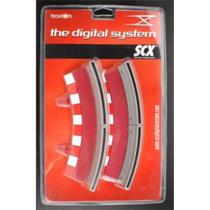 Curva Chicane Interna Pista De Autorama Com Barreira 1/32