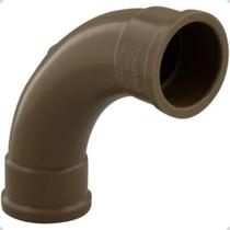 Curva Conexão Marrom Liso 110mmx45 Krona