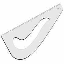 Curva Corte Costura Modelagem C11Sn 1031 Regua Acrílic Fenix