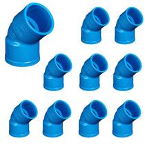 Curva Curta 45 BB Soldável 50mm Irrigação PN80 - 10 Unid Curva Curta 45 BB Soldável 50mm Irrigação PN80 - 10 Unid