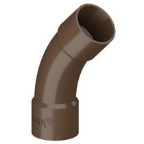 Curva De 45 Graus Soldável PVC Marrom Para Canos Tubos De Água Fria De 1” Polegadas 32mm Tigre Curva De 45 Graus Soldável PVC Marrom Para Canos Tubos De Água Fria De 1” Polegadas 32mm Tigre