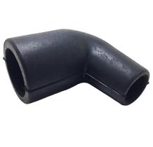 Curva de borracha 50x32mm lisa Curva de borracha 50x32mm lisa
