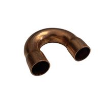 Curva de Cobre 3/8" 180 Parede 1/32" C180038 Solda