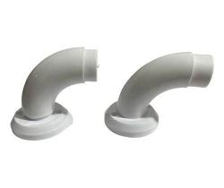 Curva De Nylon Branco Tubo De Corrimão Curva De Nylon Branco Tubo De Corrimão
