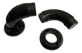 Curva de Nylon P/ Corrimão Redondo de 1 1/2 Polegada - 1 Par Curva de Nylon P/ Corrimão Redondo de 1 1/2 Polegada - 1 Par