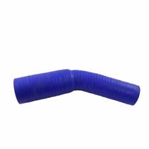 Curva de Silicone MSA 45º Azul 2" x 2 1/2" - Cód.274 Curva de Silicone MSA 45º Azul 2" x 2 1/2" - Cód.274