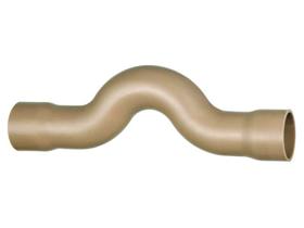 Curva de transposição soldável marrom para água 25mm Krona