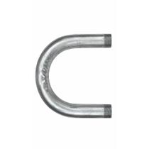 Curva eletroduto galvanizada 180 1.1/4 polegadas