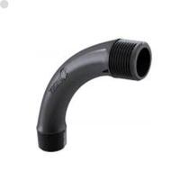 Curva Eletroduto Roscável Preto 90 Pvc 1" Tigre