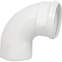 Curva Esgoto Curta 90º 100mm Emb. c/ 10 Un. - Krona Curva Esgoto Curta 90º 100mm Emb. c/ 10 Un. - Krona