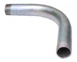 Curva galvanizada 3/4 polegada 90 - 10 peças