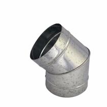 Curva galvanizada 45 de 200 mm de diâmetro Curva galvanizada 45 de 200 mm de diâmetro