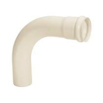 Curva Longa 90º 50mm PVC Branca para Esgoto - Plastubos