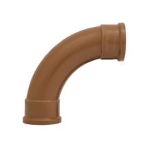 Curva Longa 90º PVC Marrom Soldável 50mm Krona Curva Longa 90º PVC Marrom Soldável 50mm Krona