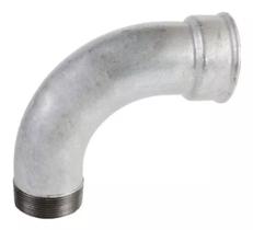Curva M.F de 1/2" 90º Galvanizada Macho X Femea - Bsp - Mech Curva M.F de 1/2" 90º Galvanizada Macho X Femea - Bsp - Mech