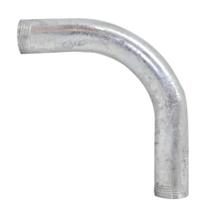 Curva Metálica Eletrocuto 90 Graus Aço Carbono Pré Galvanizado Sem Rosca 2 " Curva Metálica Eletrocuto 90 Graus Aço Carbono Pré Galvanizado Sem Rosca 2 "